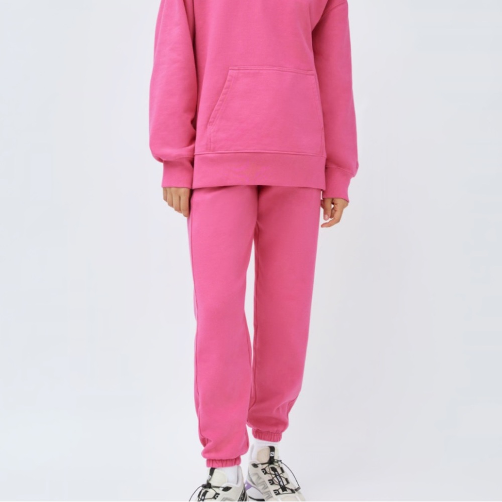 TNA Extra Fleece Boyfriend Sweatpant Cosmo Pink